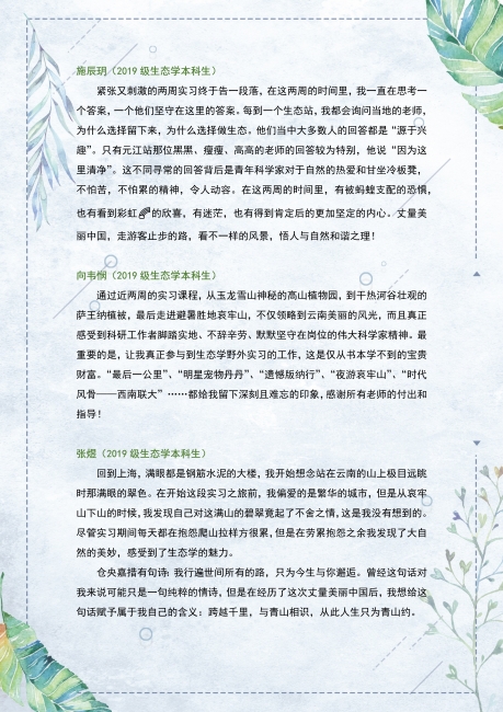 员工感想 信纸版_1